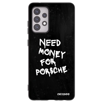Picasee silikónový čierny obal pre Samsung Galaxy A52s 5G A528B - Black Dollar