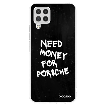 Picasee silikónový prehľadný obal pre Samsung Galaxy A22 A225F 4G - Black Dollar