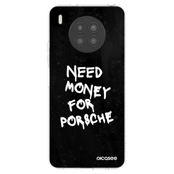 Picasee silikónový prehľadný obal pre Huawei Nova 8i - Black Dollar