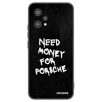Picasee silikónový čierny obal pre Realme 9 Pro 5G - Black Dollar