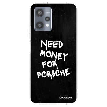 Picasee silikónový prehľadný obal pre Realme 9 Pro 5G - Black Dollar