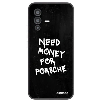 Picasee silikónový čierny obal pre Vivo V23 5G - Black Dollar