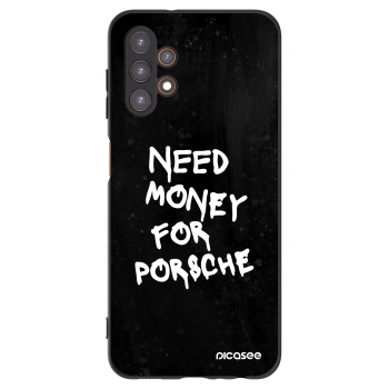 Picasee silikónový čierny obal pre Samsung Galaxy A13 4G A135 - Black Dollar