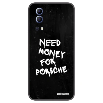 Picasee silikónový čierny obal pre Vivo Y52 5G - Black Dollar