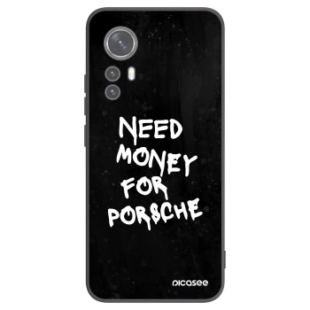 Picasee silikónový čierny obal pre Xiaomi 12X - Black Dollar