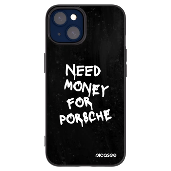 Picasee silikónový čierny obal pre Apple iPhone 14 - Black Dollar