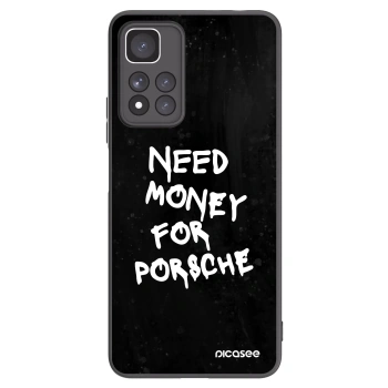 Picasee silikónový čierny obal pre Xiaomi Redmi Note 11 Pro+ 5G - Black Dollar