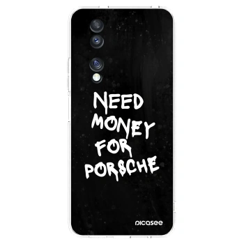 Picasee silikónový prehľadný obal pre Honor 70 - Black Dollar