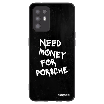 Picasee silikónový čierny obal pre OPPO A94 5G - Black Dollar