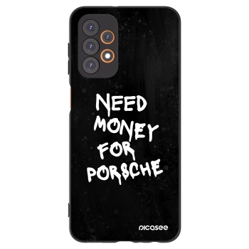 Picasee silikónový čierny obal pre Samsung Galaxy A23 A235F 4G - Black Dollar