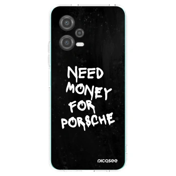 Picasee silikónový prehľadný obal pre Xiaomi Poco X5 - Black Dollar