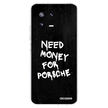Picasee silikónový prehľadný obal pre Xiaomi 13 Pro - Black Dollar
