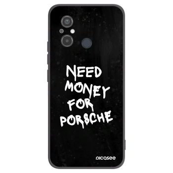 Picasee silikónový čierny obal pre Xiaomi Redmi 12C - Black Dollar