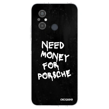 Picasee silikónový prehľadný obal pre Xiaomi Redmi 12C - Black Dollar