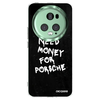 Picasee silikónový prehľadný obal pre Honor Magic5 Pro - Black Dollar