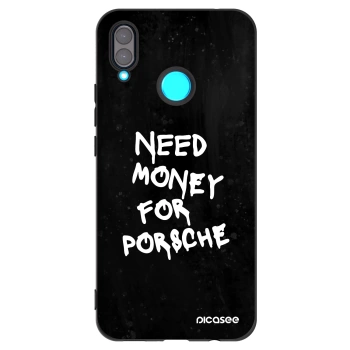 Picasee silikónový čierny obal pre Huawei Nova 3 - Black Dollar