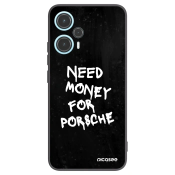 Picasee silikónový čierny obal pre Xiaomi Poco F5 - Black Dollar