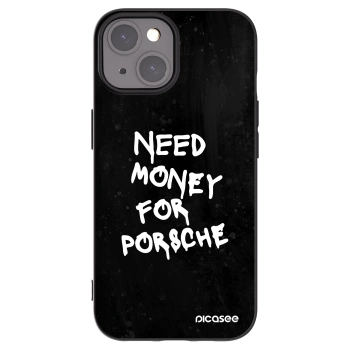 Picasee silikónový čierny obal pre Apple iPhone 15 - Black Dollar