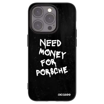 Picasee silikónový čierny obal pre Apple iPhone 15 Pro - Black Dollar