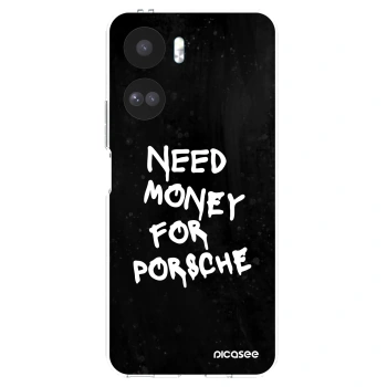 Picasee silikónový prehľadný obal pre Honor 90 Lite 5G - Black Dollar