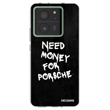 Picasee silikónový prehľadný obal pre Xiaomi 13T - Black Dollar