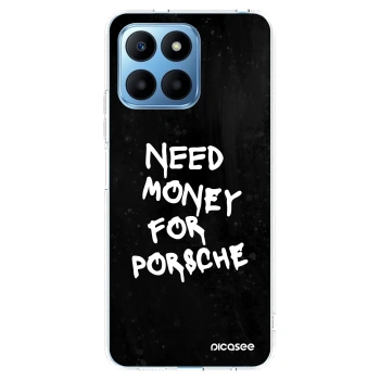 Picasee silikónový prehľadný obal pre Honor 70 Lite - Black Dollar