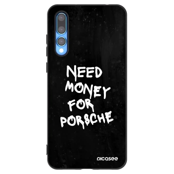 Picasee silikónový čierny obal pre Huawei P20 Pro - Black Dollar