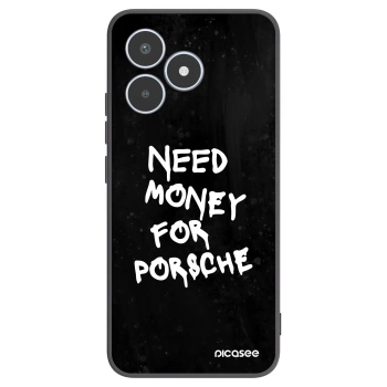 Picasee silikónový čierny obal pre Realme C53 - Black Dollar