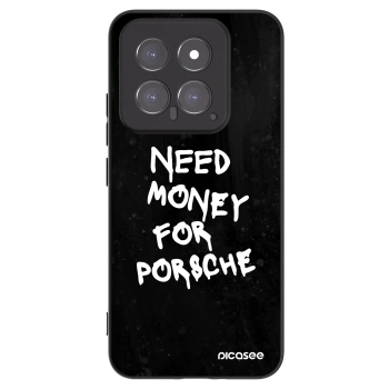 Picasee silikónový čierny obal pre Xiaomi 14 - Black Dollar
