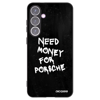 Picasee silikónový čierny obal pre Samsung Galaxy S24+ S926B 5G - Black Dollar