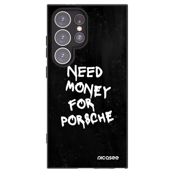 Picasee silikónový čierny obal pre Samsung Galaxy S24 Ultra S928B 5G - Black Dollar