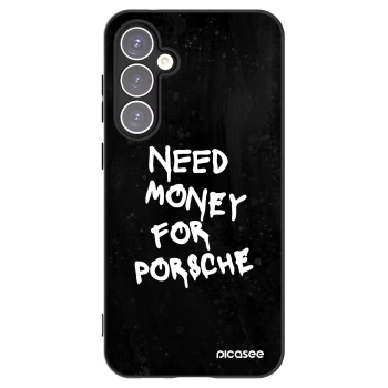 Picasee silikónový čierny obal pre Samsung Galaxy S23 FE S711B - Black Dollar