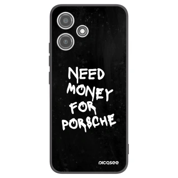 Picasee silikónový čierny obal pre Xiaomi Redmi 12 5G - Black Dollar