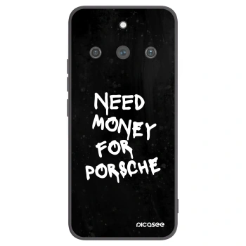 Picasee silikónový čierny obal pre Realme 11 Pro+ - Black Dollar
