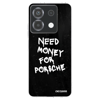 Picasee silikónový prehľadný obal pre Xiaomi Poco X6 - Black Dollar
