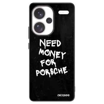 Picasee silikónový čierny obal pre Xiaomi Redmi Note 13 Pro+ 5G - Black Dollar