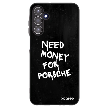 Picasee silikónový čierny obal pre Samsung Galaxy A15 A155F 4G - Black Dollar