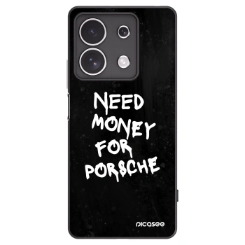 Picasee silikónový čierny obal pre Xiaomi Redmi Note 13 4G - Black Dollar