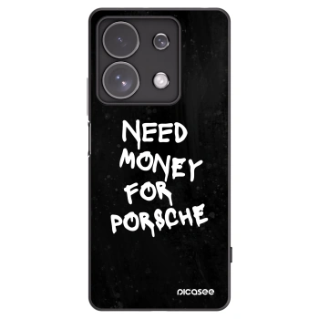 Picasee silikónový čierny obal pre Xiaomi Redmi Note 13 Pro 4G - Black Dollar