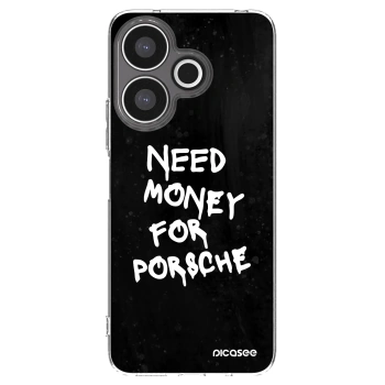 Picasee silikónový prehľadný obal pre Xiaomi Redmi 13 4G - Black Dollar