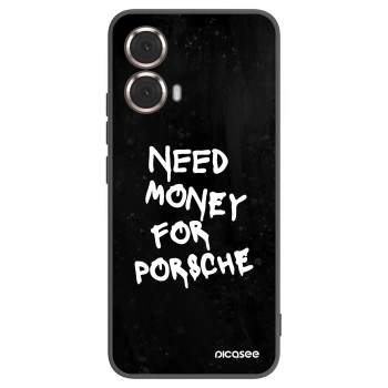 Picasee silikónový čierny obal pre Motorola Moto G85 - Black Dollar