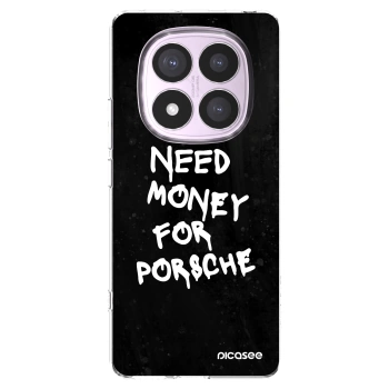 Picasee silikónový prehľadný obal pre Xiaomi Redmi Note 14 Pro 5G - Black Dollar