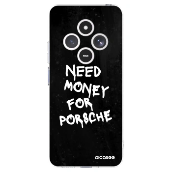 Picasee silikónový prehľadný obal pre Xiaomi Redmi 14C - Black Dollar
