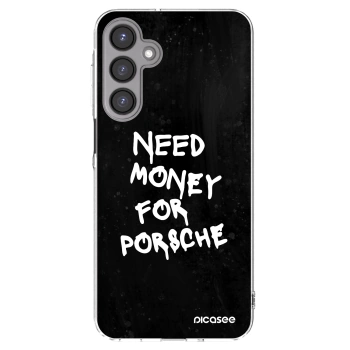 Picasee silikónový prehľadný obal pre Samsung Galaxy A16 5G - Black Dollar