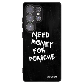 Picasee silikónový čierny obal pre Samsung Galaxy S25 Ultra 5G - Black Dollar