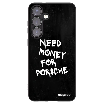 Picasee silikónový čierny obal pre Samsung Galaxy S25+ 5G - Black Dollar