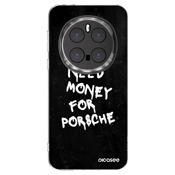Picasee silikónový prehľadný obal pre Honor Magic7 Pro 5G - Black Dollar