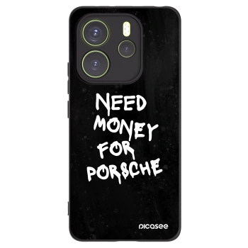 Picasee silikónový čierny obal pre Xiaomi Redmi Note 14 4G - Black Dollar