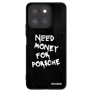 Picasee silikónový čierny obal pre Honor X8c - Black Dollar