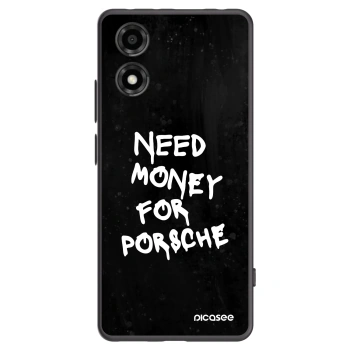Picasee silikónový čierny obal pre Motorola Moto E14 - Black Dollar